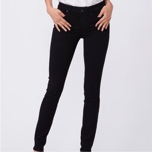 Paige Verdugo Ultra Skinny Black Jeans